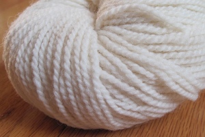 cream yarn